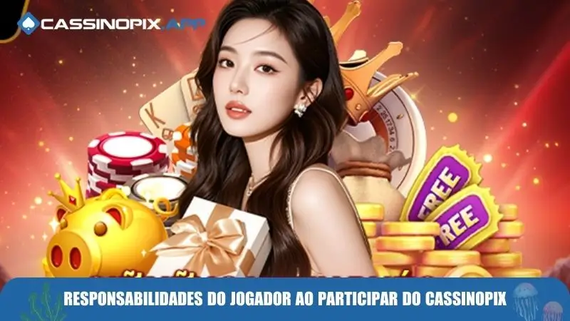 Aviso Legal – Informações Importantes ao Usuário 4 Responsabilidades do jogador ao participar do Cassinopix