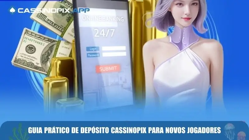 Guia prático de depósito Cassinopix para novos jogadores