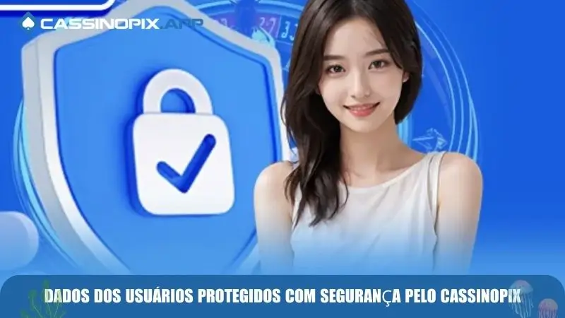 Dados dos usuários protegidos com segurança pelo Cassinopix