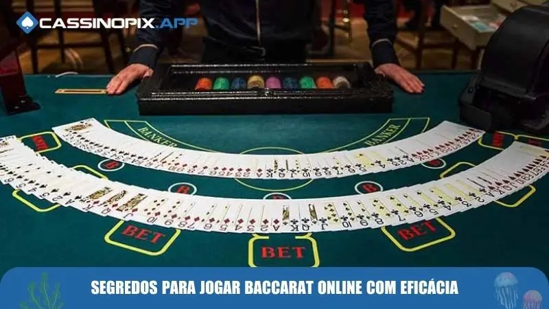 Instruções sobre como jogo de Baccarat online com o Cassinopix