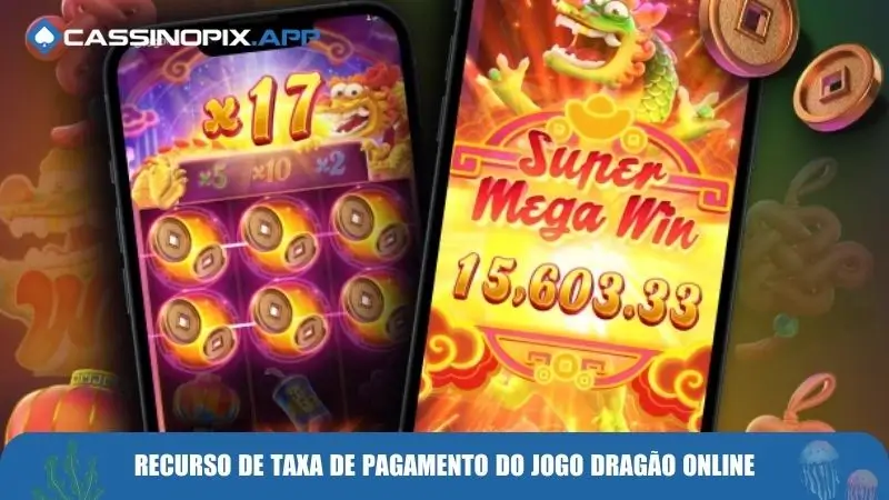 Dragão Da Fortuna: 20 Rodadas Grátis Na CassinoPix 4 recurso-de-taxa-de-pagamento-do-jogo-dragao-online